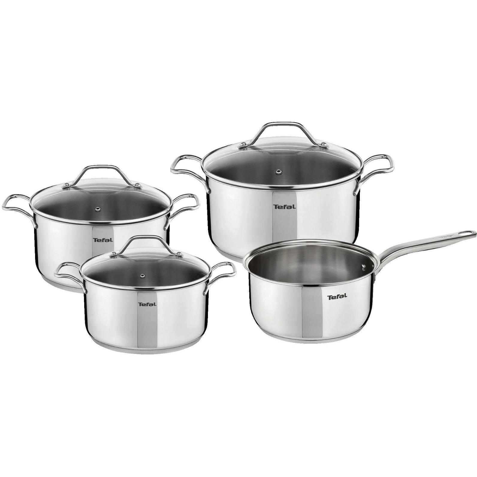 Комплект тенджери Tefal Intuition 7 части